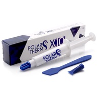 X10 PT-X8ความร้อนสติกเกอร์ตกแต่งรถโพลาเทอร์ม X-8 CPU สารประกอบ GPU จาระบีซิลิโคน2G 5G 10G 40G Casing