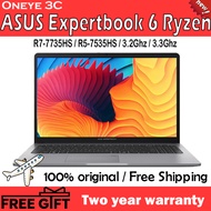 ASUS ExpertBook 6 Ryzen R7‑7735HS/R5‑7535HS 15.6" Laptop With Fingerprint Recognition For Office