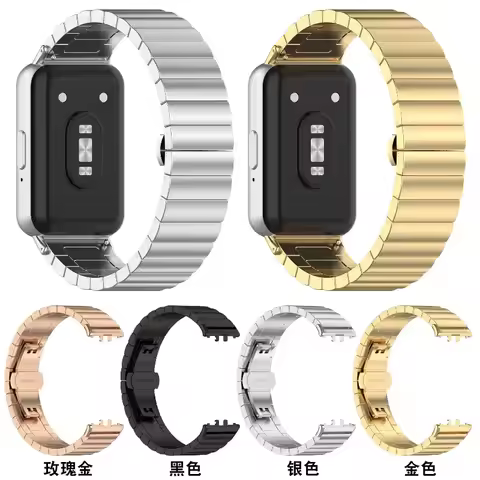 Metal Stainless Steel Strap For Samsung Galaxy Fit 3 Fashion Comfortable Durable Wristband Samsung G