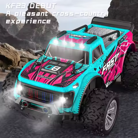 1:20 KF24 KF23 Model RC Car With LED Light 2WD Off-road 2.4G Remote Control Climbing Vehicle Outdoor