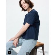 JASTIP UNIQLO Women AIRism Cotton T-Shirt T-Shirt/ Wanita