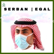 Igal serban | Egal Arab Bertali | Headband Lelaki dipakai bersama serban