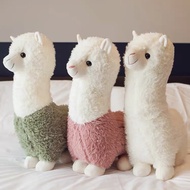 Cute White Alpaca Huggable Plushie Soft Toy