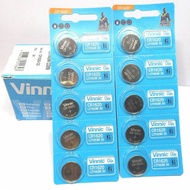 BATRE BATTERY CR 1620 VI-NIC  3V HARGA PER LEMBAR ISI 5 BIJI BATRE