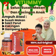 Vitummy Vitamin Anak Ori Madu Penambah Nafsu Makan Gemuk Badan Cepat Obat Cacingan Pada Anak2 Bayi
