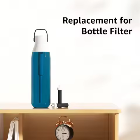 Replacement for Brita Water Filter, Water Bottle Filter BB06 Hard Sided, Stainless Steel and Sport B