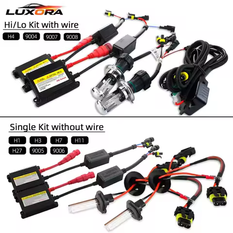 35W 55W Ballast Kit Hid Xenon Headlight Bulb 12V H7 H1 H3 H11 Hb3 Hb4 9005 9006 880/881 Xenon Hid Ki