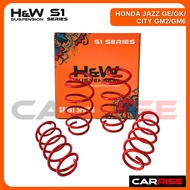 H&W Suspension S1 Series (Sport Springs) - Honda Jazz GE/GK/CITY GM2/GM6