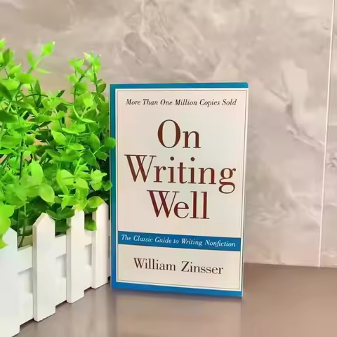 On Writing Well By William K. Zinsser The Classic Guide To Writinhg Nonfiction Learning English Book
