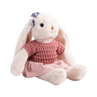 Gabriel Lawrence Rabbit Plush Toy Sleeping Doll Hadiah Hari Lahir Pasangan untuk Teman Wanita