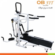 1 Set Treadmill OB Fitness Health Manual Lengkap Dengan Alat Latihan