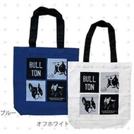 ◎Life Sense◎【Bullton】日本 布雷頓 法鬥 鬥牛犬 狗狗 手提袋 書袋 購物袋 A4 日雜