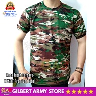 GILBERT ARMY STORE- Kaos Tni Team GLOCK  Jersey Sublim TEAM GLOCK  glok model baru Tshirt Pria Oblon