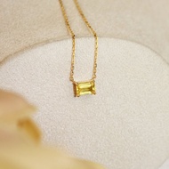 【水果糖】18K 天然彩色藍寶石項鍊 彩色藍寶石 彩色剛玉 項鍊