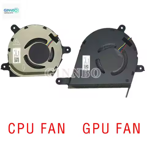 For ASUS Zenbook Pro 14 Duo OLED UX8402 Z ZA 2022 Laptop CPU GPU Cooling Fan Fans Cooler UX8402ZE-AO