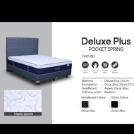 Matras springbed central deluxe plush pocket 200x180
