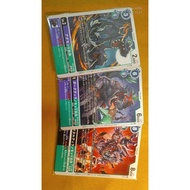 🍇🍀(S)JP Bk Agumon X & MetalTyrannomon X Set U BT22 068 062 Cyber Eden Booster Bandai Digimon Card Ga