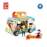 Hape E3407 Adventure Van - Complete Dolls Mini Van with Accessories