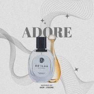 Deilaa Perfume Inspired By J'adore 30ML & 10ML EDP Long Lasting (Minyak Wangi Wanita)