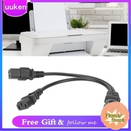 uukendh Y Splitter C14 to C13 and C19 Power Extension Cable  Single IEC 320 Male + Female Adapter Co