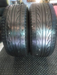 215/45ZR17 ยางไทยดีสโตนCARRERAS R702ปี22(1คู่)ถอดสด ดอกเต็ม มีปะสติมเล็ก1เส้น ขอบไม่ขาด ไม่บวม มีรอ