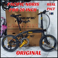 Inc Ppn- Sepeda Lipat Pacific Noris Pro 20 Inch Lipat Ukuran 20 Noris