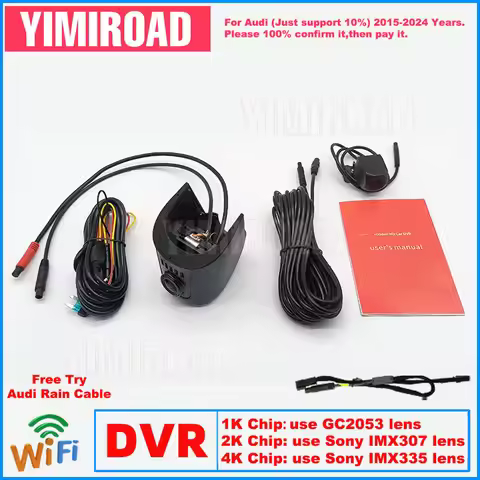 New Plug and Play Car Dvr Dashcam 1K 2K 4K AD07 Dash Cam For Audi A4 8W B9 A5 A6 A7 C8 S3 S8 A3 8v Q