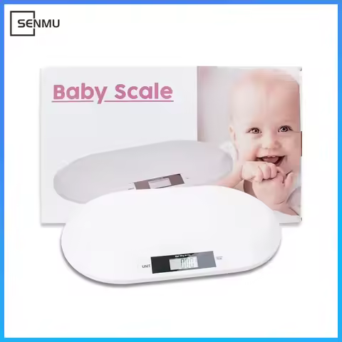 Ergonomic Digital Baby Scale High Precision Weighing Capacity to 20kg/44lb Automatic Power off ABS M