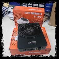 Active Subwoofer 10 inch 600watt / Underseat Woofer / Built in AMP / With Wire Kit