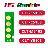 CLT510S CLT K510S C510S M510S Y510S Toner Cartridge Chip for Samsung SL-C510 SL-C563 C510 C510W C513