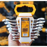 6-22mm Bộ cờ lê 2 đầu miệng 8 chi tiết INGCO HKSPA2088