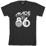 Threadrock Men'S Made In 1986 T-Shirt 30Th Birthday Gift 86