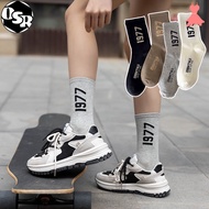 OSR Casual Mid Tube Stockings for Outdoor Sports/ Japanese Style 1977 Digital Pattern Breathable Soc