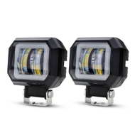 6D ไฟ LED ออฟโรด20W สำหรับรถจักรยานยนต์4X4บนเรือรถ SUV รถ ATV รถบรรทุกแถบแสงตานางฟ้า