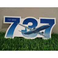 Boeing 737 MAX Sticker