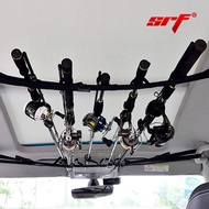 SRF vehicle rod holder fishing rod holder rod rack hanger storage holder band
