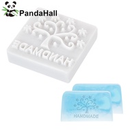 1pc Soap Mould Stamp Resin Paradise Tree Soap Chapter Handmade Stamping Mould Imprint Stamp for Hand