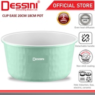 DESSINI ITALY CLIPEASE CES-P18 18CM CES-P20 20CM Detachable Handle Induction Casserole Bowl Stock Po