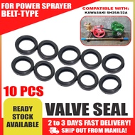 10PCS Valve Seal Gaskets Repair Rubbers Oring for Belt Type Power Sprayer Pressure Washer Compatible with Kawasaki 22A 25A Models