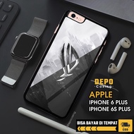 Case iphone 6 Plus 6S Plus Casing hp iphone 6 Plus 6S Plus Glossy Case Depo Casing [ROG1] Casing Cus