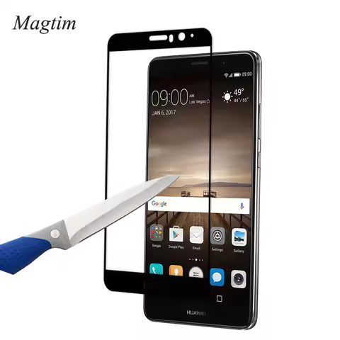 3D Full Cover Tempered Glass Film For Huawei Mate 9 P9 plus Screen Protectors 9H Toughened Glass For