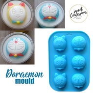 Doraemon jelly mould chocolate silicone mold 16 cavity small doraemon
