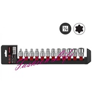 [Fashion Life] 12pc-3 Points Star Socket Set/E-Type Socket/Star E Socket/Concave Star Socket/Inner S