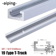 AIPING 1Pcs T-Track, Aluminium Alloy T Slider Fixture Slot Slide T-Slot Track,  Slide Guide Rail 300