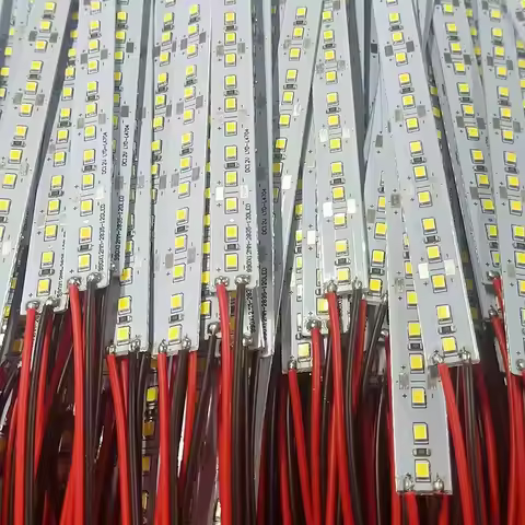 10pcs 25cm 50cm 12V 24V 2835 LED Hard Strip 144 led/m 3000k Natural White 4000k 4500k White 6000k 65