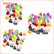 [szxmkj2lp] Easter Eggs with Easter Bunnies Plush Bunnies Colorful Festive Fun Stuffed Toys