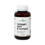 Nutrisynce Collagen Joint & Turmeric Type 2 Collagen 60 Vege Capsules - Support Overall Joint Health