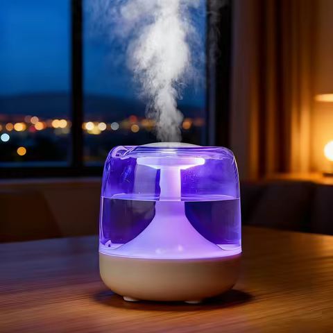 Mini colorful light light spray humidifier aromatherapy machine high fog volume usb air humidifier