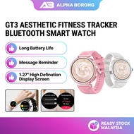 Alpha Borong GT3 Mini Women Smart Watch Bluetooth Call Wireless Charging 1.27HD Fitness Tracker