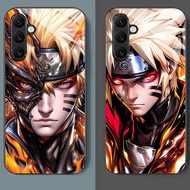 Naruto Uzumaki 08 Glass Phone Case For Samsung Galaxy A55 A54 A35 A36 A14 A53 A15 A34 A25 A06 A05 A0